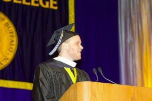 Jonathan C. Beck '13, a graduate of the All-College Honors Program, was the Commencement Speaker at the 147th Commencement Exercises.